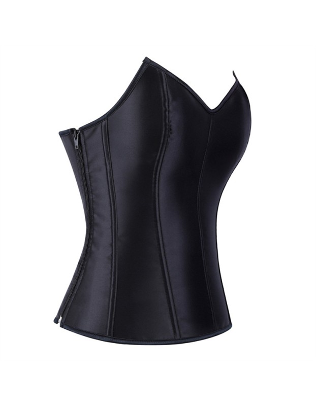 Women Steampunk Gothic Faux Leather Overbust Corset Top Vintage Pirate Costume Body Trainer Lingerie Burlesque Bustier Plus Size XF361