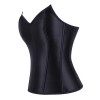 Women Steampunk Gothic Faux Leather Overbust Corset Top Vintage Pirate Costume Body Trainer Lingerie Burlesque Bustier Plus Size XF361