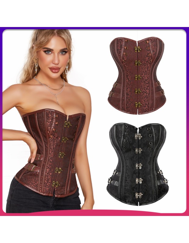 Steampunk Body Shape Overbust Corset M1333