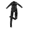 Women's Shaping PVC Shiny Jumpsuit PU Faux Leather Bodycon Bodysuit Woman Full Body Tights Zipper Open Crotch Sexy Leotard XX6550