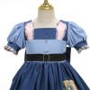 Kids Cosplay Judy Hopps Police Dress Girl Officer Bunny Dress up Children Carnival Birthday Halloween Party Princess Costumes 25034