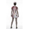 Halloween Zombie Nurse Costume for Cosplay Bloody Scary Party Outfit Horror Stage Performance Dress for Adults