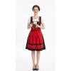 Dirndl Dress for Oktoberfest Bavarian Traditional Costume for Women Cosplay Festival Party Stage Performance Outfit YM8781