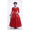 Adult Cinderella Stepmother Cosplay Costume for Halloween Evil Queen Vintage Royal Ball Gown Role Play Outfit for Women YM0831