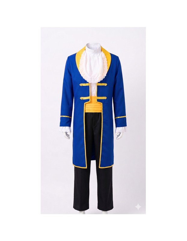 Adult Prince Cosplay Costume Medieval Style King Suit Masquerade Theme Stage Performance Men Outfits Carvinal Party Set YM8796