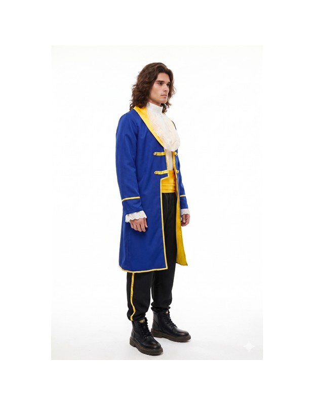 Adult Prince Cosplay Costume Medieval Style King Suit Masquerade Theme Stage Performance Men Outfits Carvinal Party Set YM8796