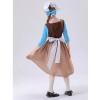 Cinderella Cosplay Costume for Kids Girls Medieval Maid Dress Halloween Performance Outfit Stage Play Clothing for Children YM5856