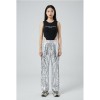 Silver Shiny Hip-Hop Costumes Women Street Dance Sportswear Trendy Jazz Street Dancewear Hip-Hop Performance Cosplay Outfit YM0834