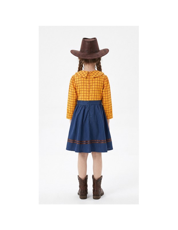 Cosplay Story Woody Costume Sets Cowboy Christmas Dress Unisex Sheriff's Halloween Carnival Dress Up Party Toy Stage Performance YM8788
