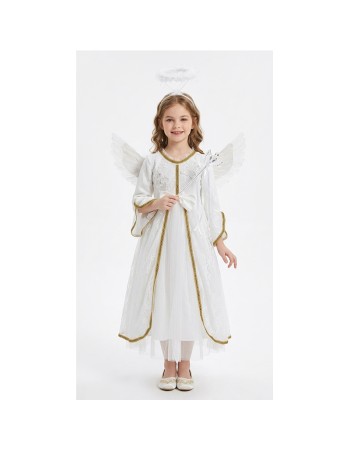 Angel Cosplay Costumes Children's Day school play Stage Performance Outfits wing Girls Carnival Party Fancy Dress Costumes YM8797