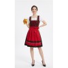 Dirndl Dress for Oktoberfest Bavarian Traditional Costume for Women Cosplay Festival Party Stage Performance Outfit YM8781