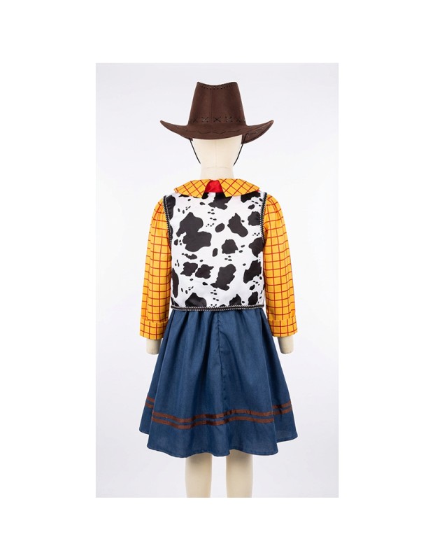 Cosplay Story Woody Costume Sets Cowboy Christmas Dress Unisex Sheriff's Halloween Carnival Dress Up Party Toy Stage Performance YM8788