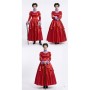 Adult Cinderella Stepmother Cosplay Costume for Halloween Evil Queen Vintage Royal Ball Gown Role Play Outfit for Women YM0831