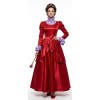 Adult Cinderella Stepmother Cosplay Costume for Halloween Evil Queen Vintage Royal Ball Gown Role Play Outfit for Women YM0831