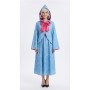 Fairy Godmother Cosplay Costume Blue Outfits Woman Halloween Carnival Cosplay Cinderella Fairy Godmother Customized Clothes YM8810