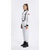 Astronaut Costume Adult White Spaceman Costume Plus Size Women Space Suit Party Dress up Costume Astronaut Suit YM8818