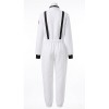 Astronaut Costume Adult White Spaceman Costume Plus Size Women Space Suit Party Dress up Costume Astronaut Suit YM8818