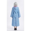 Fairy Godmother Cosplay Costume Blue Outfits Woman Halloween Carnival Cosplay Cinderella Fairy Godmother Customized Clothes YM8810