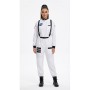 Astronaut Costume Adult White Spaceman Costume Plus Size Women Space Suit Party Dress up Costume Astronaut Suit YM8818