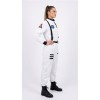 Astronaut Costume Adult White Spaceman Costume Plus Size Women Space Suit Party Dress up Costume Astronaut Suit YM8818