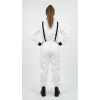 Astronaut Costume Adult White Spaceman Costume Plus Size Women Space Suit Party Dress up Costume Astronaut Suit YM8818