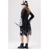 Halloween Mad Hatter Cosplay Costume, Plaid Formal Suit Stage Drama Role Play Outfit YM8813