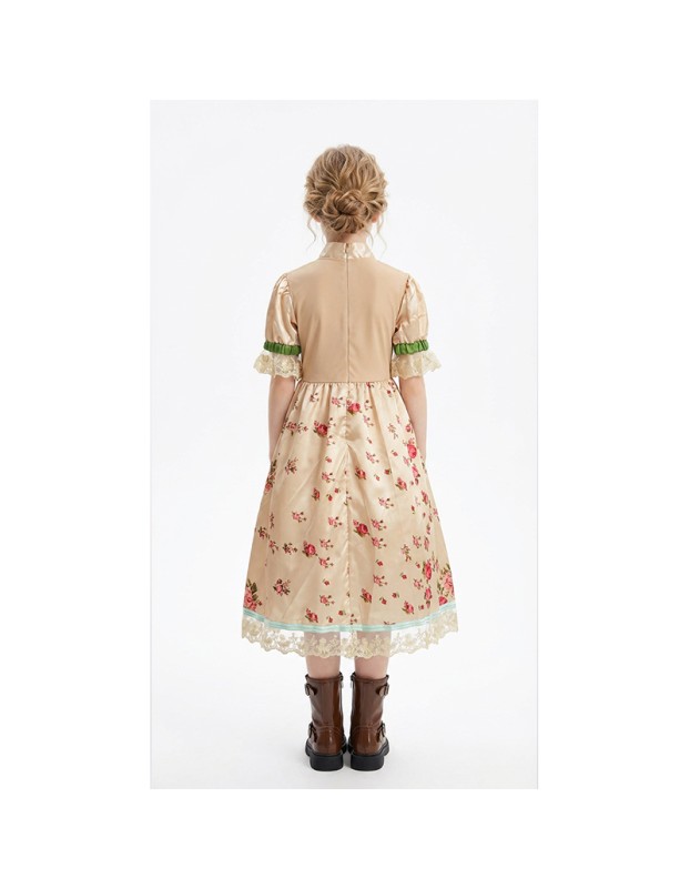 Adult Halloween Costume Red Riding Hood Grandma Princess Long Dress Stage Performance Cloak Robe Women's Traditional Ethnic Wear YM8817