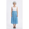 Fairy Godmother Cosplay Costume Blue Outfits Woman Halloween Carnival Cosplay Cinderella Fairy Godmother Customized Clothes YM8810