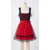 Women German Dirndl Dress Oktoberfest Beer Festival Bavarian Costume Halloween Cosplay Maid Outfit YM8820