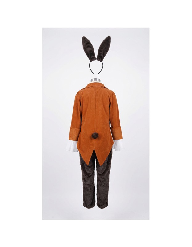 Brand New Halloween Look: Alice Through the Looking Glass White Rabbit Costume for Children - Premium Animal Character Performance Wear YM8812