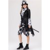 Halloween Mad Hatter Cosplay Costume, Plaid Formal Suit Stage Drama Role Play Outfit YM8813
