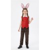 Brand New Halloween Look: Alice Through the Looking Glass White Rabbit Costume for Children - Premium Animal Character Performance Wear YM8812