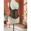 Steampunk Underbust Corset Vest Waist Cincher Bustier Top Sexy Women Plus Size Gothic Corselet Slimming Shapewear WK2514