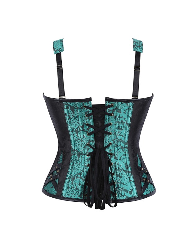 Corset Bustier Top for Women Ladies Sexy Gothic Steampunk Overbust Corsets Waist Trainer Cincher Lingerie CY326