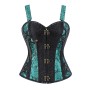 Corset Bustier Top for Women Ladies Sexy Gothic Steampunk Overbust Corsets Waist Trainer Cincher Lingerie CY326