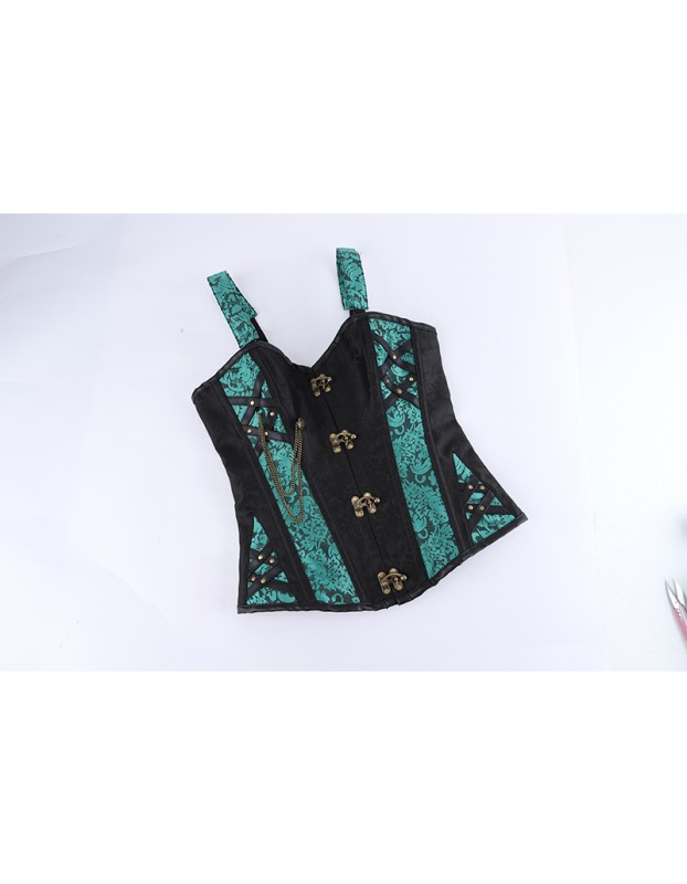 Corset Bustier Top for Women Ladies Sexy Gothic Steampunk Overbust Corsets Waist Trainer Cincher Lingerie CY326
